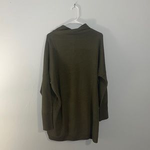 Moon Ryder Tunic Olive long sweater